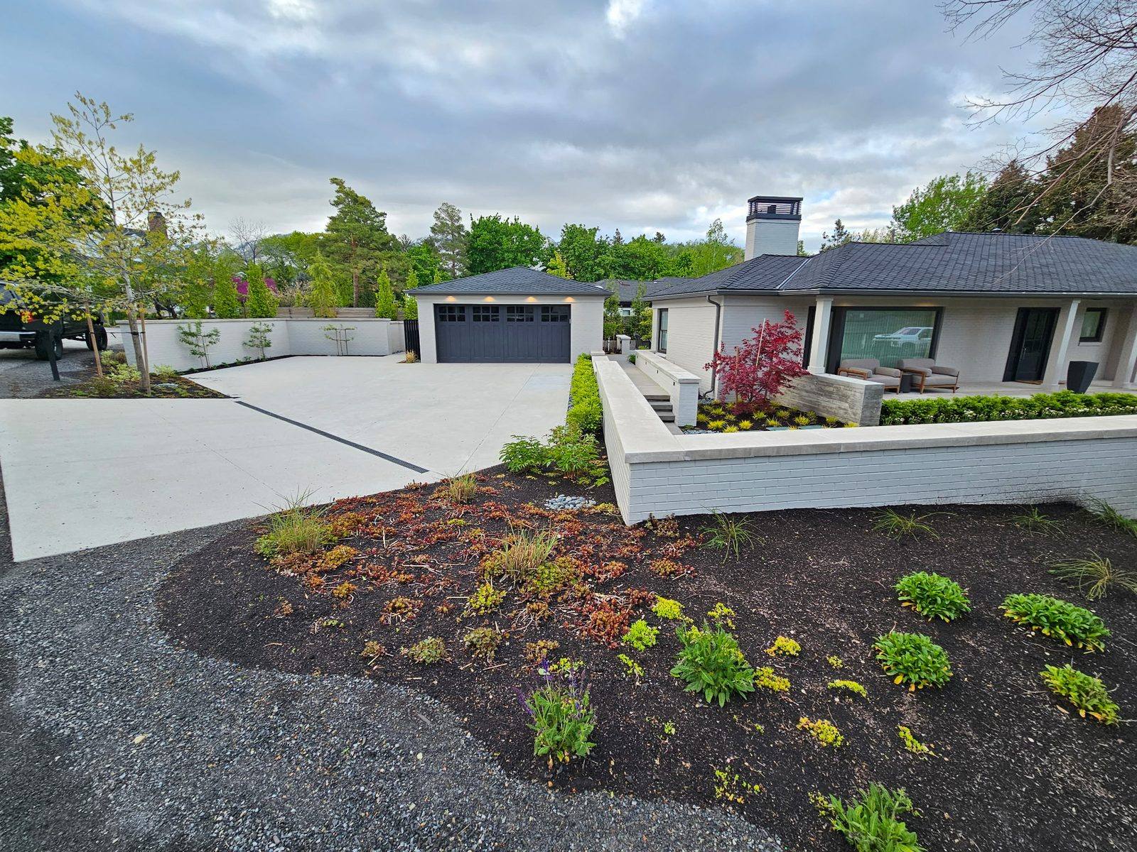Planting beds, Millcreek